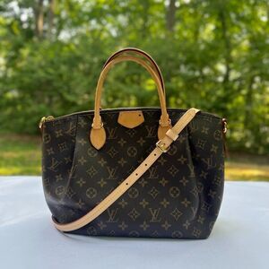 Louis Vuitton Monogram Turenne MM Satchel Crossbody Handbag